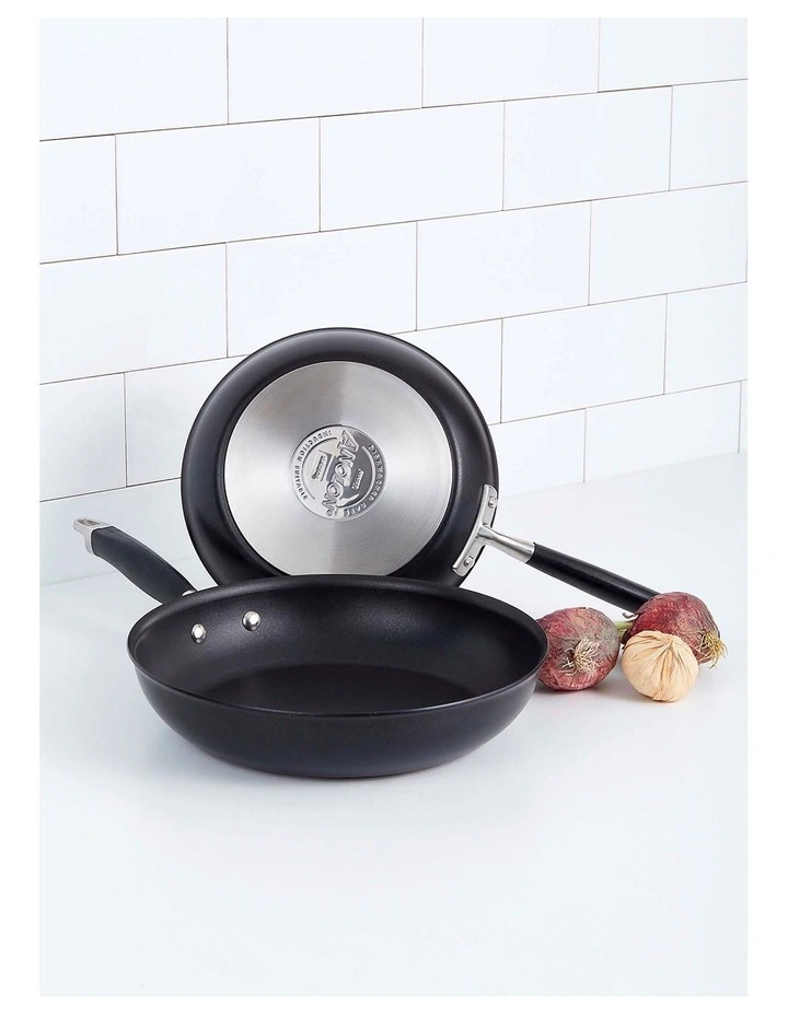 Advanced+ Nonstick Induction Open French Skillet Twin Pack 25/30cm