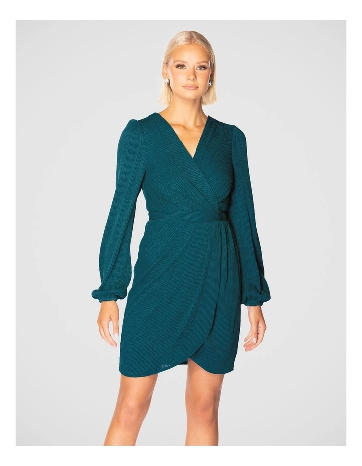 Fiore Dress in Teal