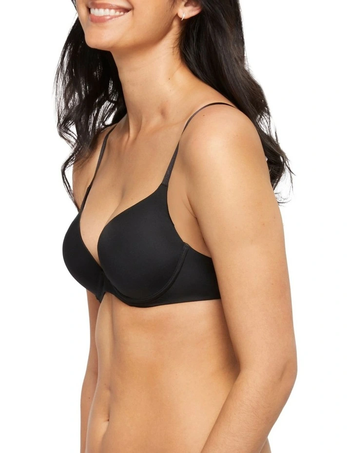 Smooth Luxe Level 2 Push Up Bra Black