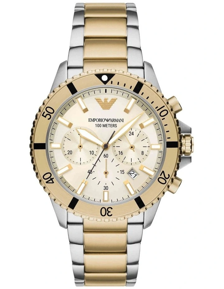 Chronograph Watch AR11606 in Two Tone