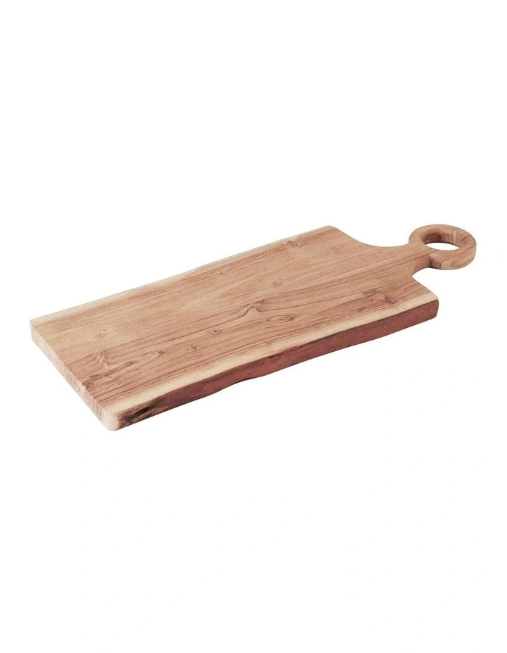 Menara Rectangular Serving Paddle 65x25cm in Brown