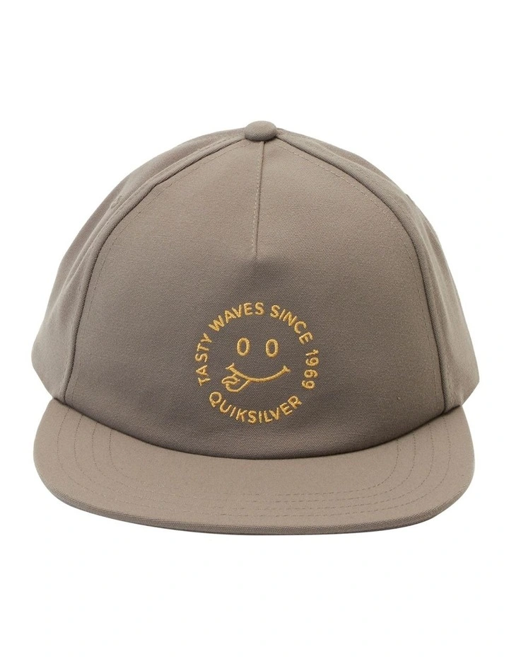 Earth Tripper Snapback Cap in Major Brown