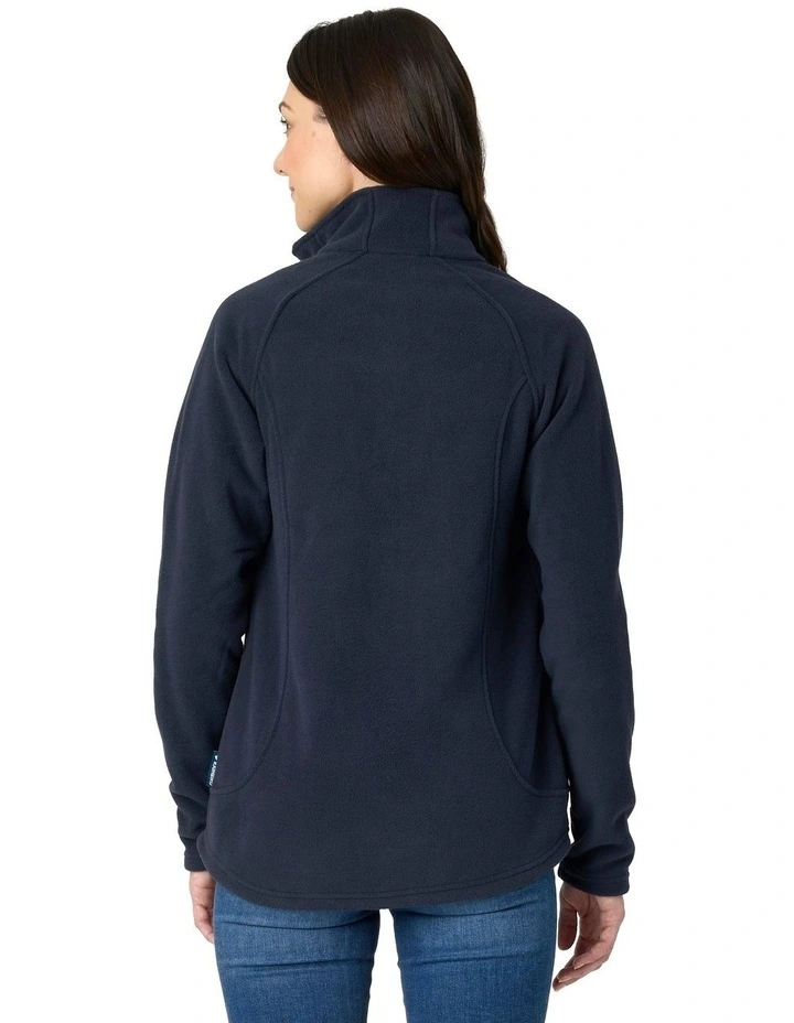 Avoir Fleece Jacket in Navy
