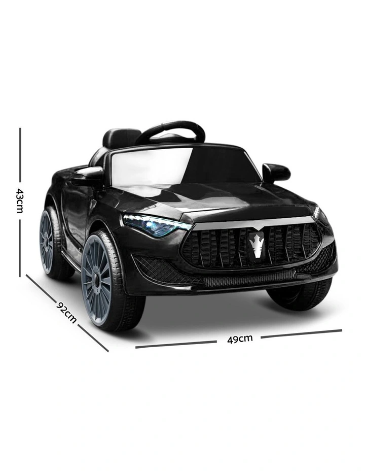 Kids Electric Ride On Car Remote Control 12V in Black