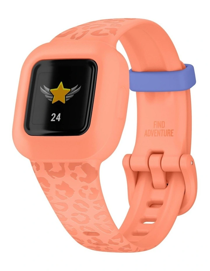 Vivofit jr. 3 Peach Leopard