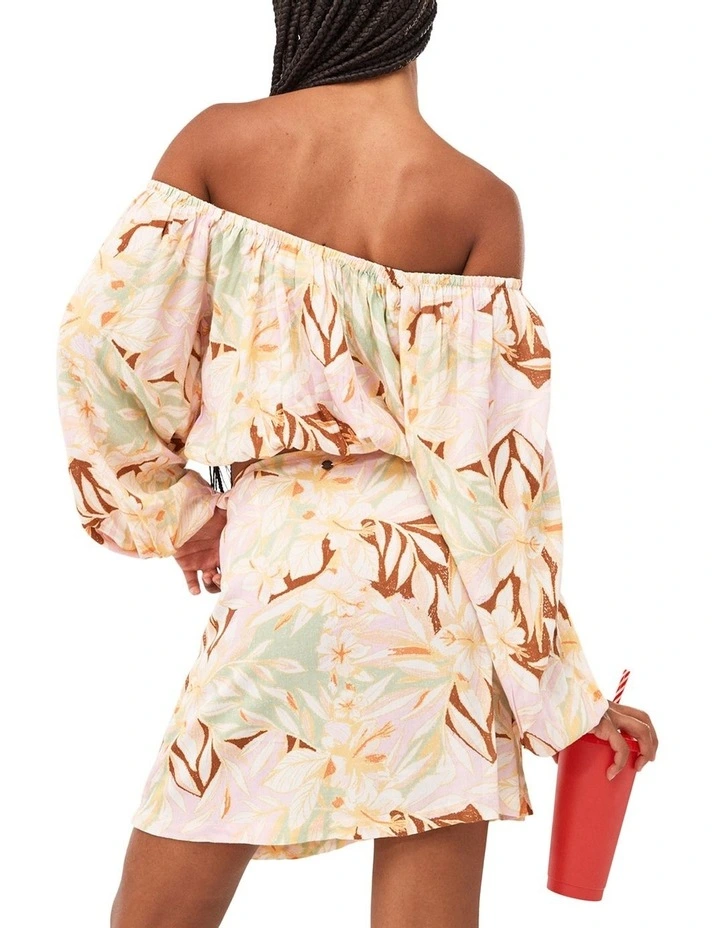 Sea Flow Mini Skirt in Quiet Green Coast 2 Coast