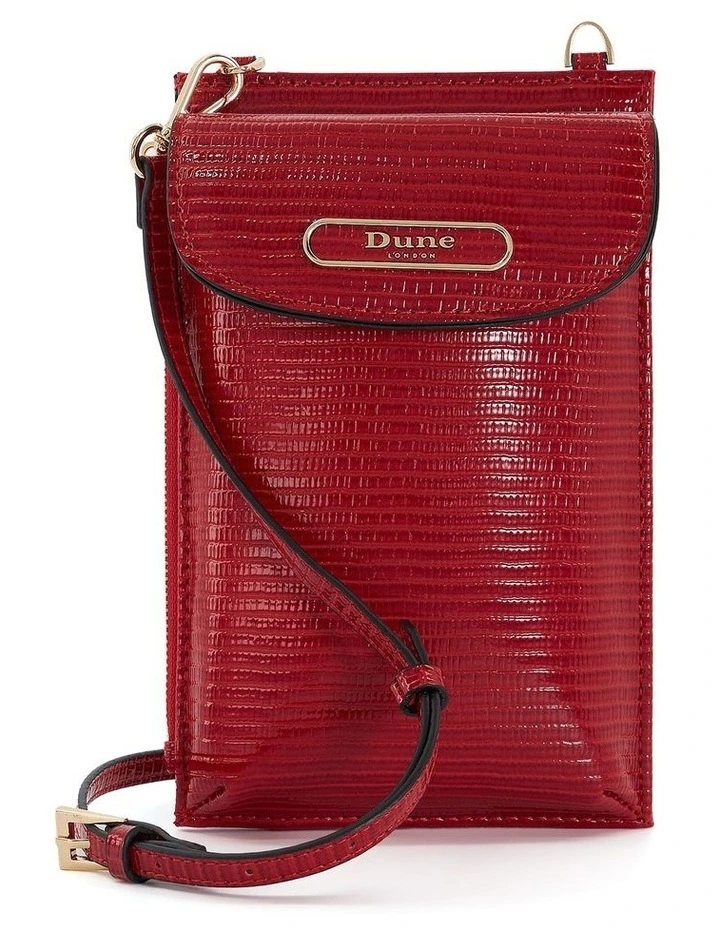Shellies Crossbody Phone Bag in Red