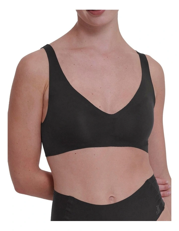 Zero Feel 2.0 Soft Bra in Black