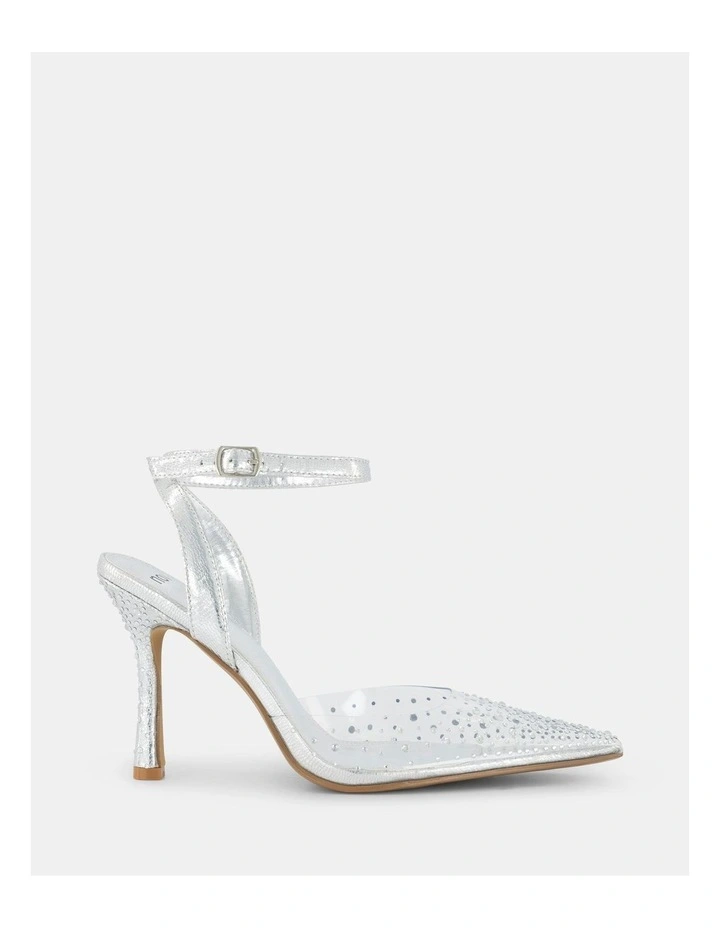 Zpell Heels in Silver