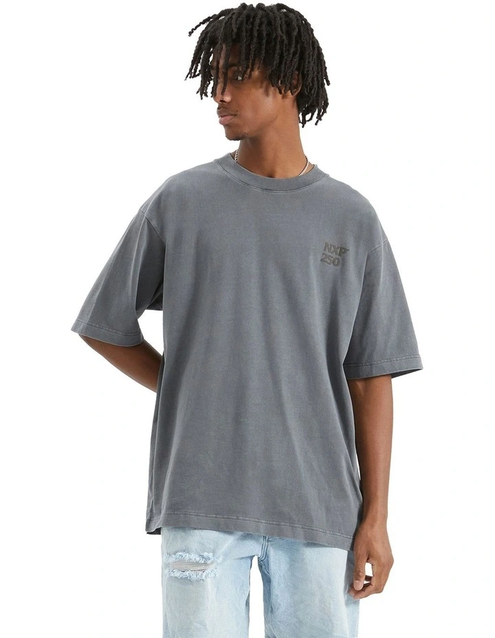 Anvil Oversized Tee in Grey