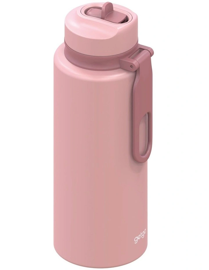 GetGo Double Wall Insulated Sip Bottle 1L Gift Boxed in Pink