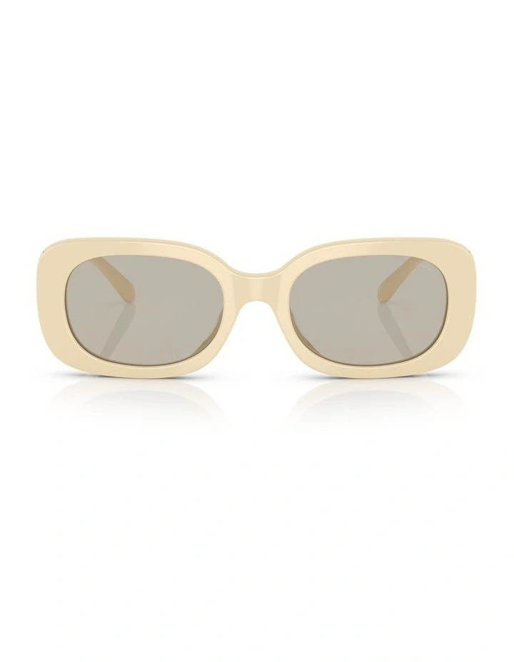 CD471 Sunglasses in Off White