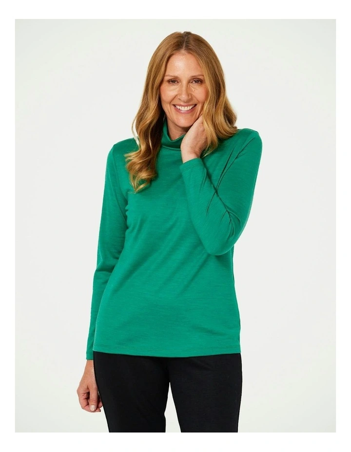 Hedrena Skivvy Top in Jade
