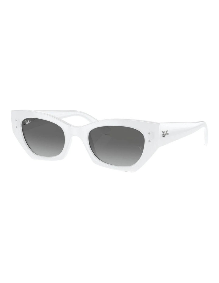Zena Bio-Based Sunglasses in White