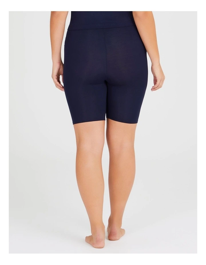 Bamboo Anti Chafe Crop Short Dark Indigo