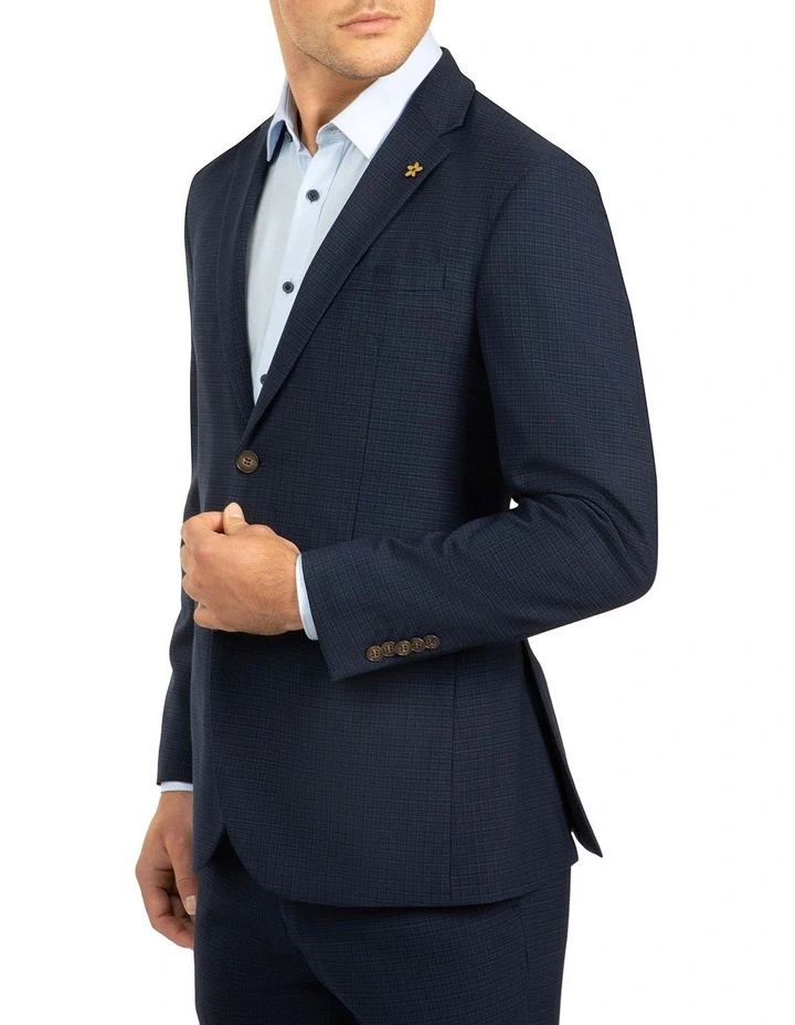 Slim Fit Accelerator Dark Blue Jacket FGJ604