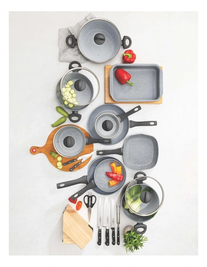 The Bundle 10 Piece Cookset with Knife Block