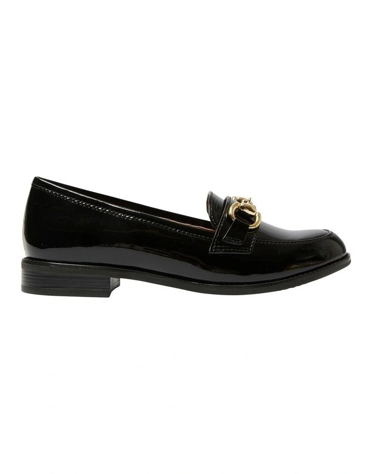 Gala Leather Loafers in Black Patent