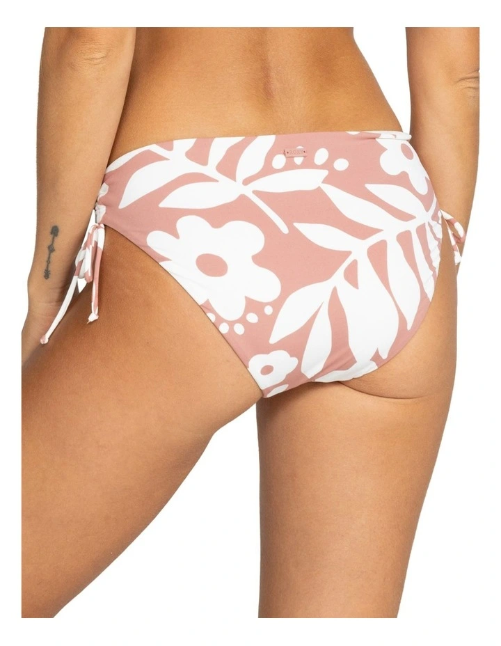 Beach Classics Hipster Ties Bikni Bottom in Ash Rose