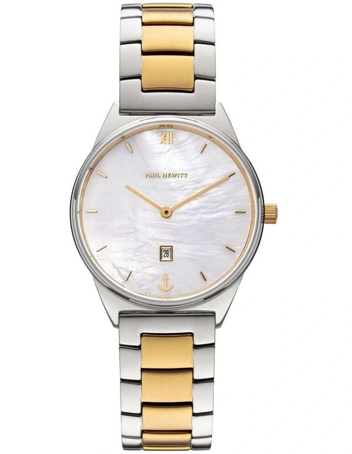 Praia Collection Pearl Two Tone Gold Watch PH003778