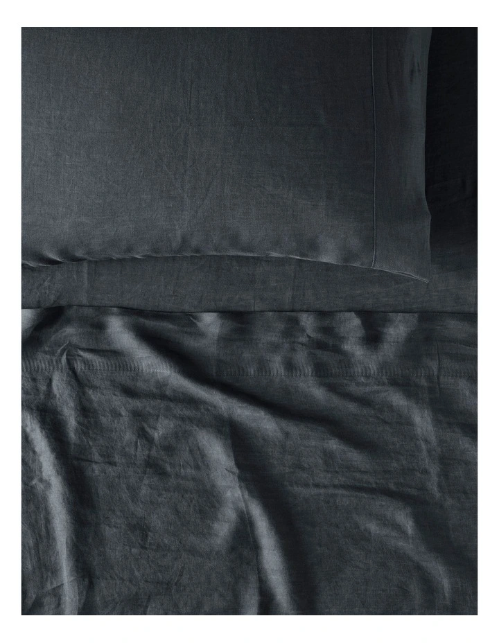 Sandy Cape Sheet Set in Charcoal