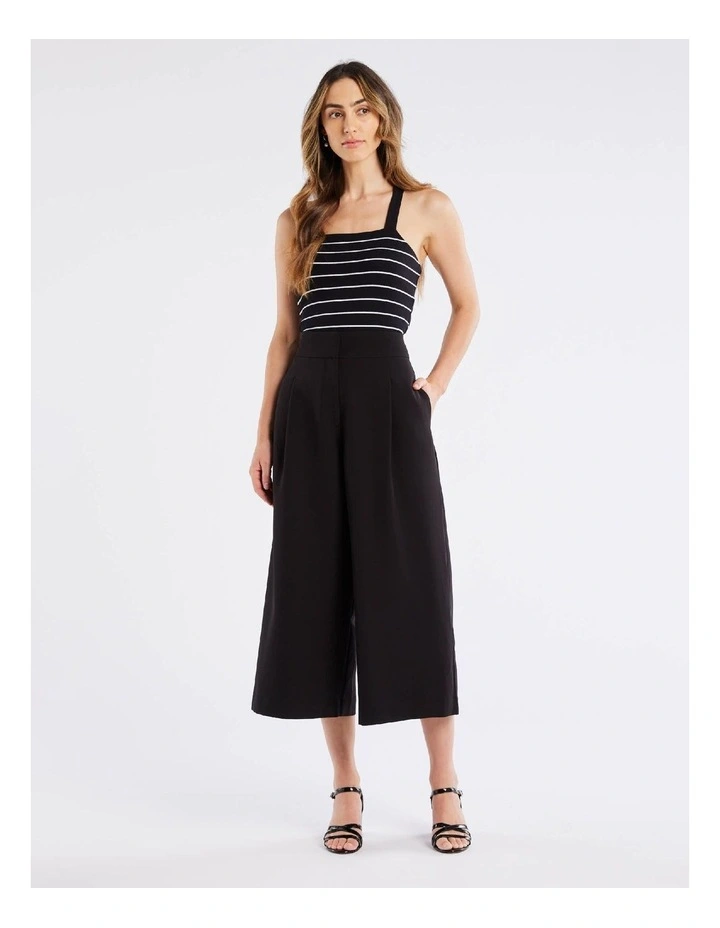 Entwine Yourself Top in Black/Ivory