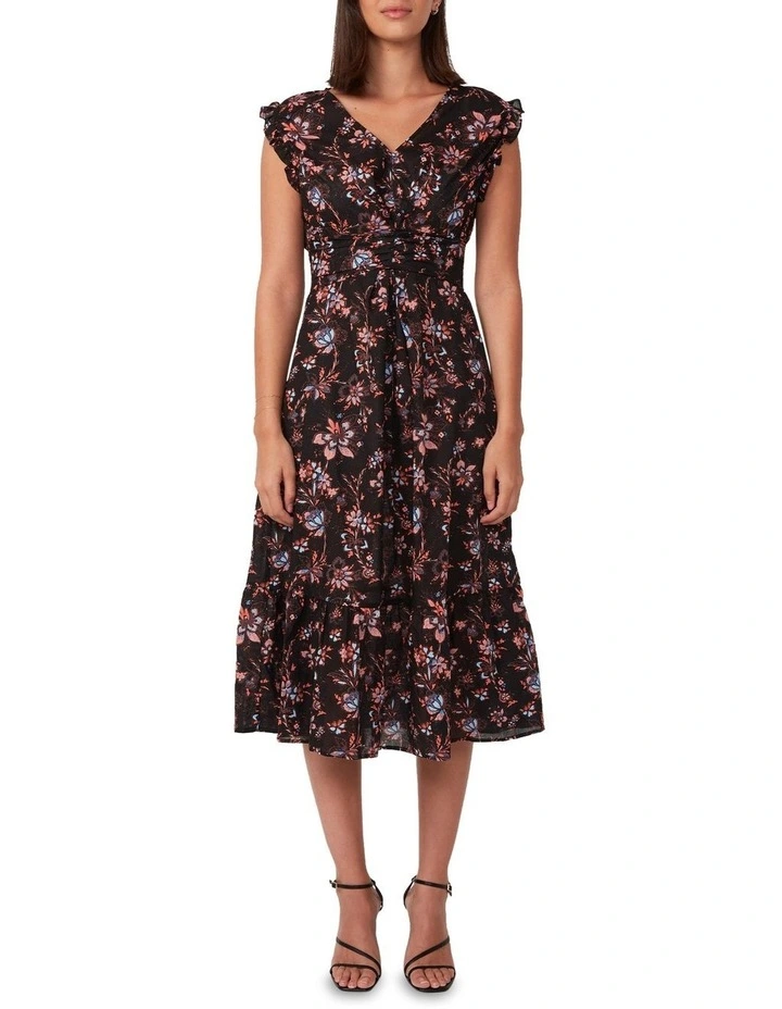 Enigma Bloom Dress in Multi