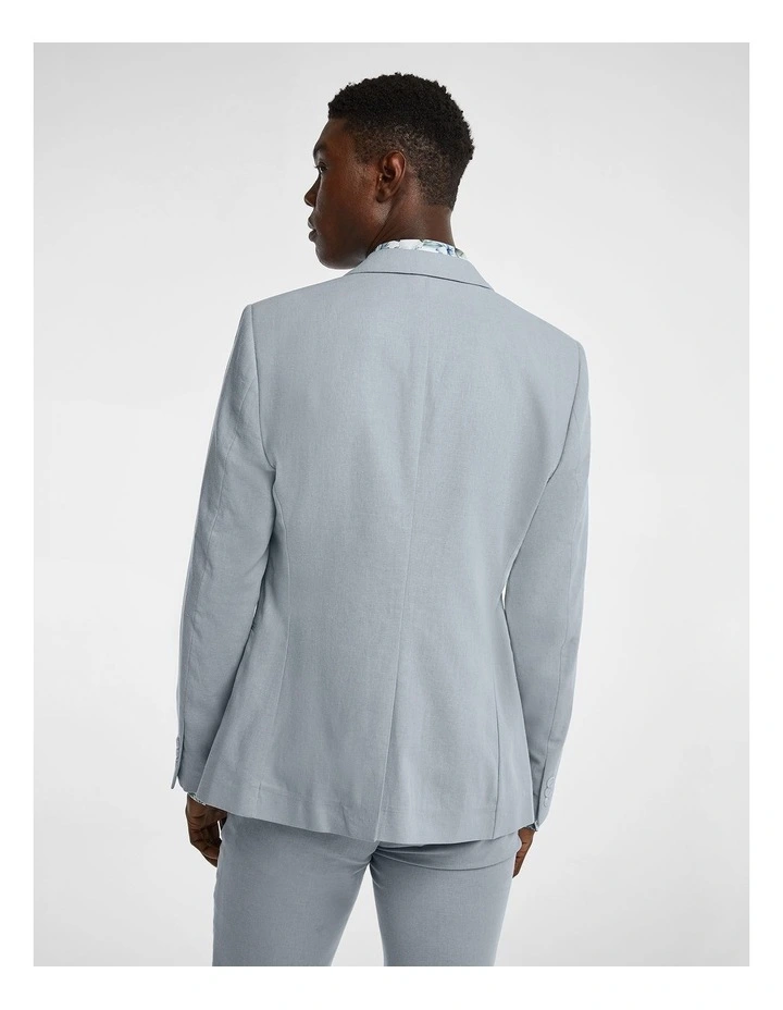 Vega Slim Suit Jacket in Blue