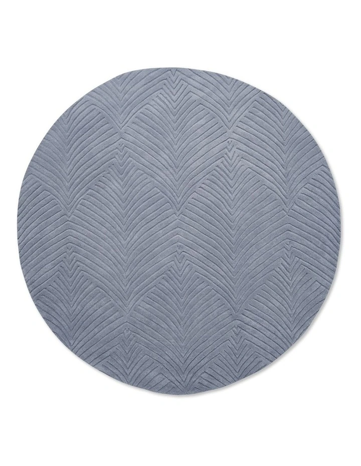 Folia Cool Rug 038904 in Grey