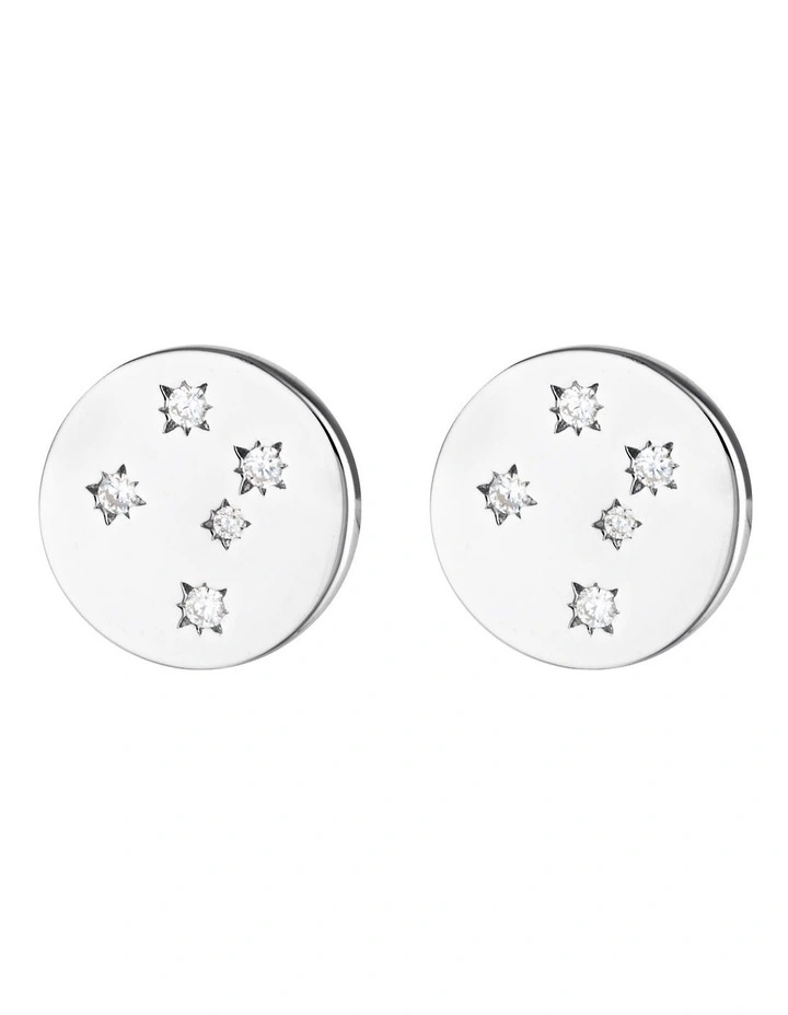 Southern Cross Silver Earrings