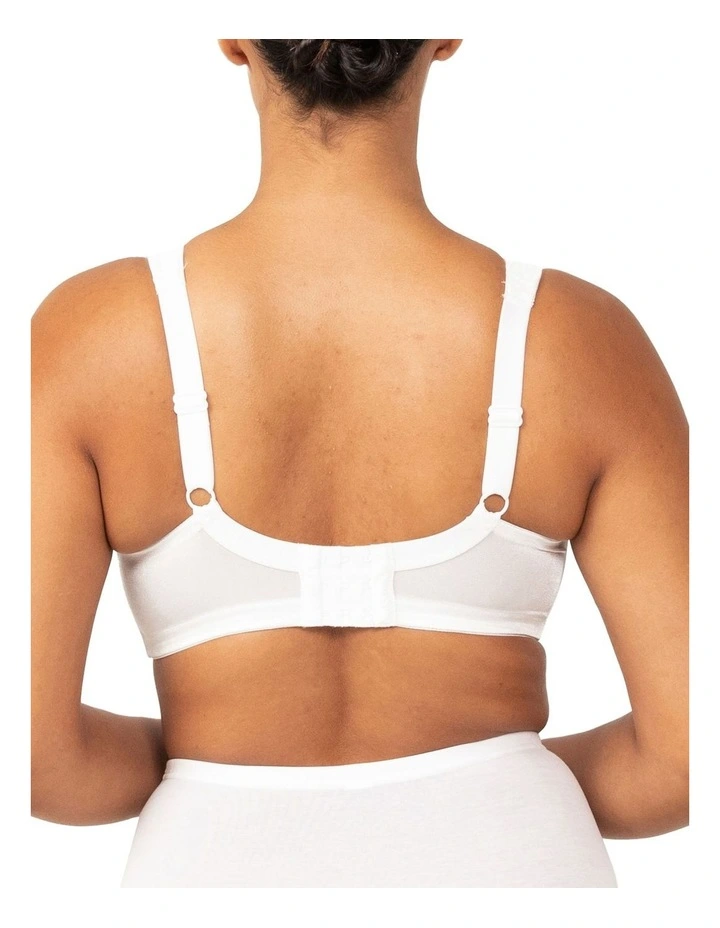 Endless Comfort Soft Cup Bra in White