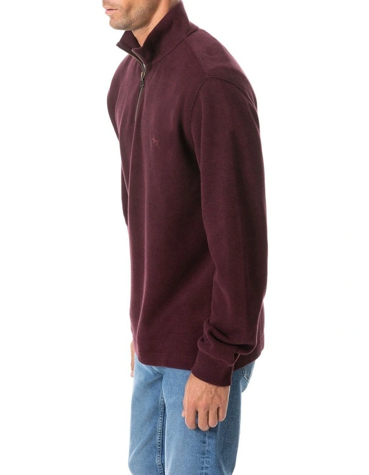 Alton Ave Sweat in Claret