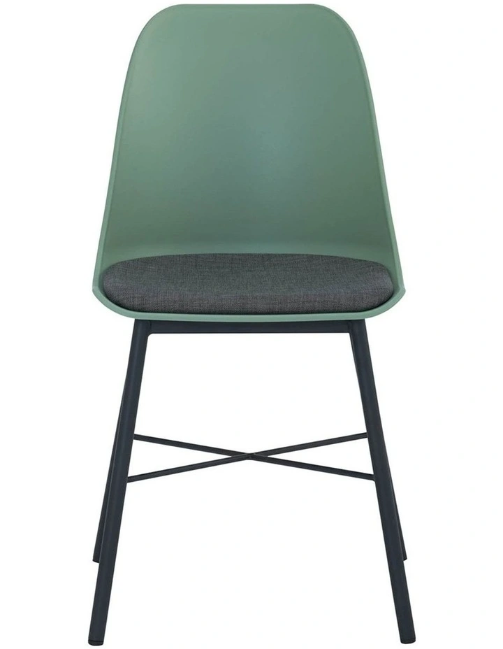 Laxmi Dining Chair Dusty Green & Black