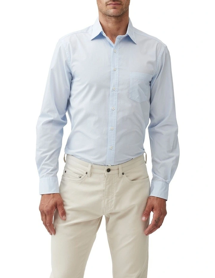 Lowcliffe Long Sleeve Shirt in Sky