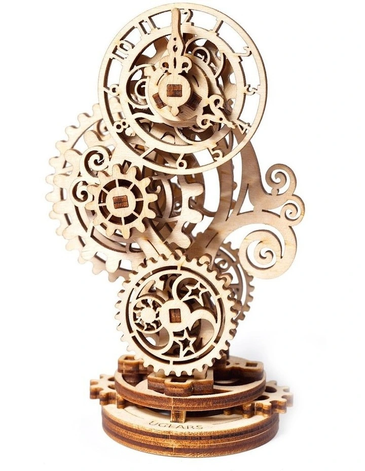 Steampunk Clock 43 Piece Wooden 3D Puzzle