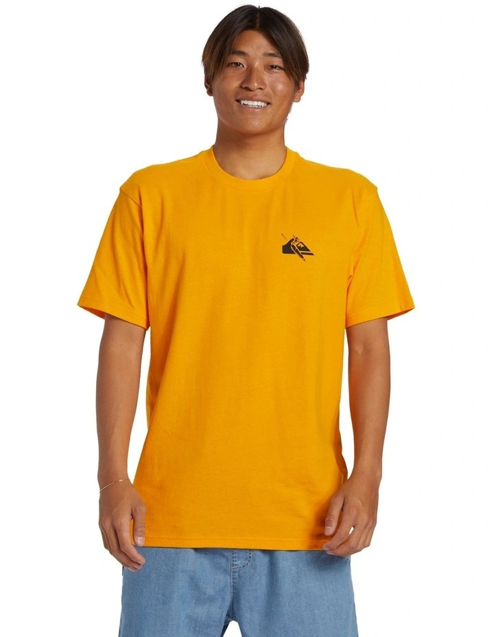 Petroglyph T-shirt Radiant in Yellow