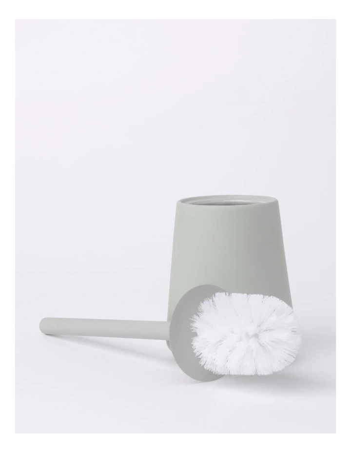 Rochester Soft Touch Toilet Brush in Silver