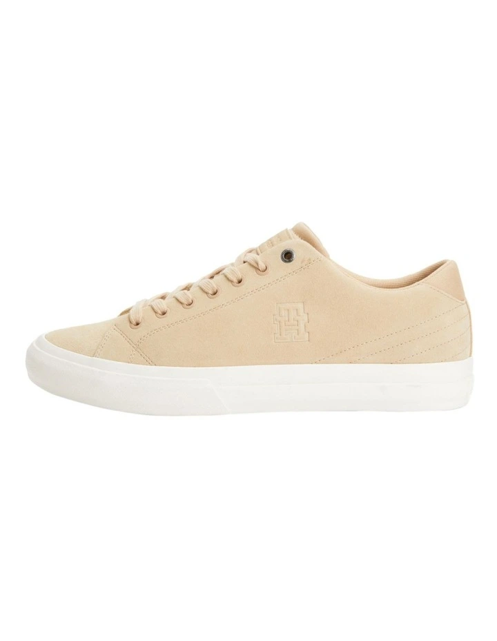 Hi Vulc Street Low Suede Shoe in Beige