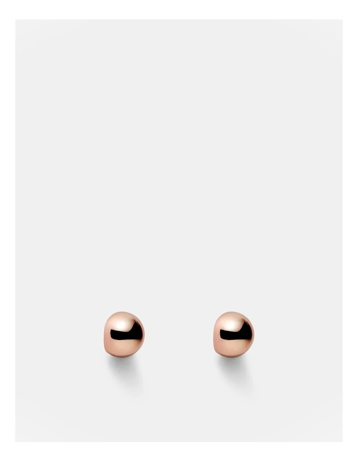 So Smooth Stud Earrings in Rose Gold