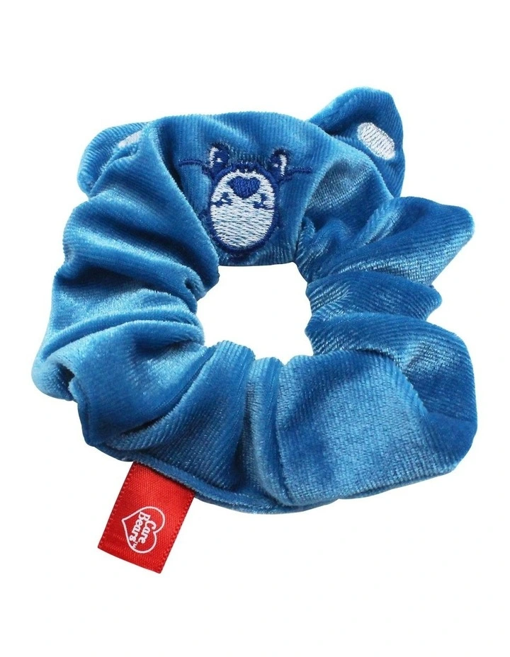 Bedtime Bear Scrunchie in Blue