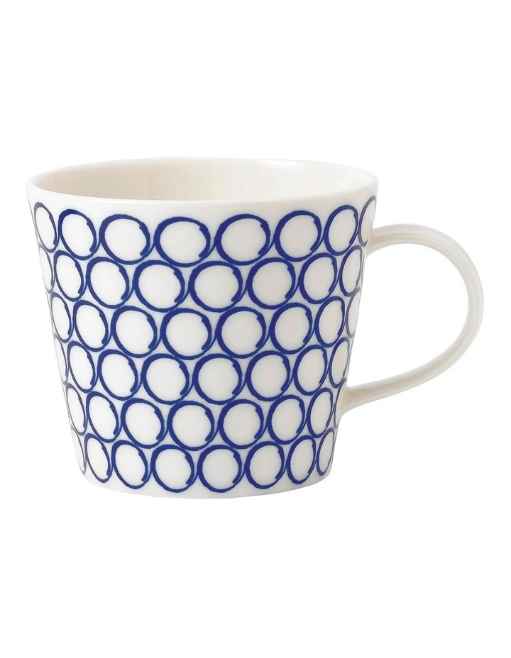 Pacific Circle Mug Blue/White