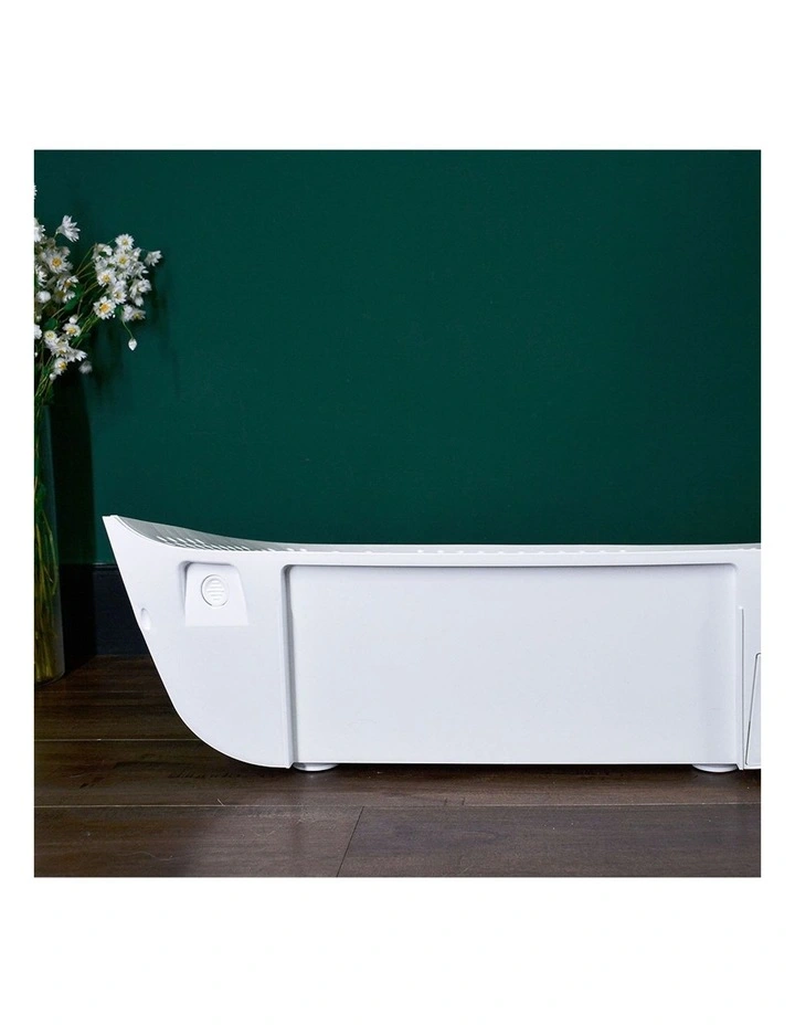 Stairway Cat Litter Box in White