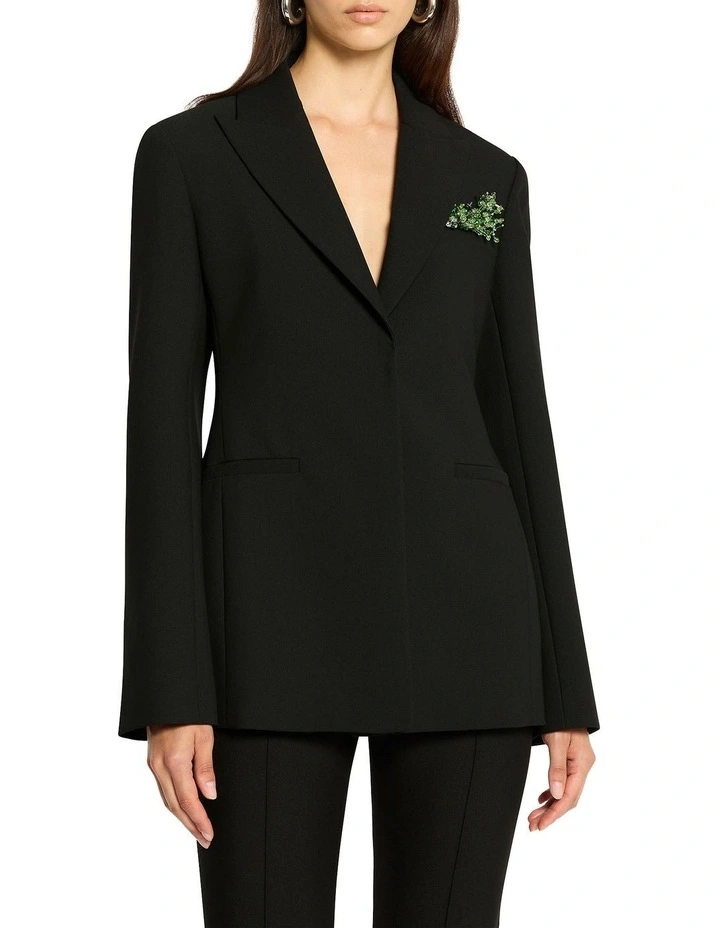 Hanging Garden Blazer in Black