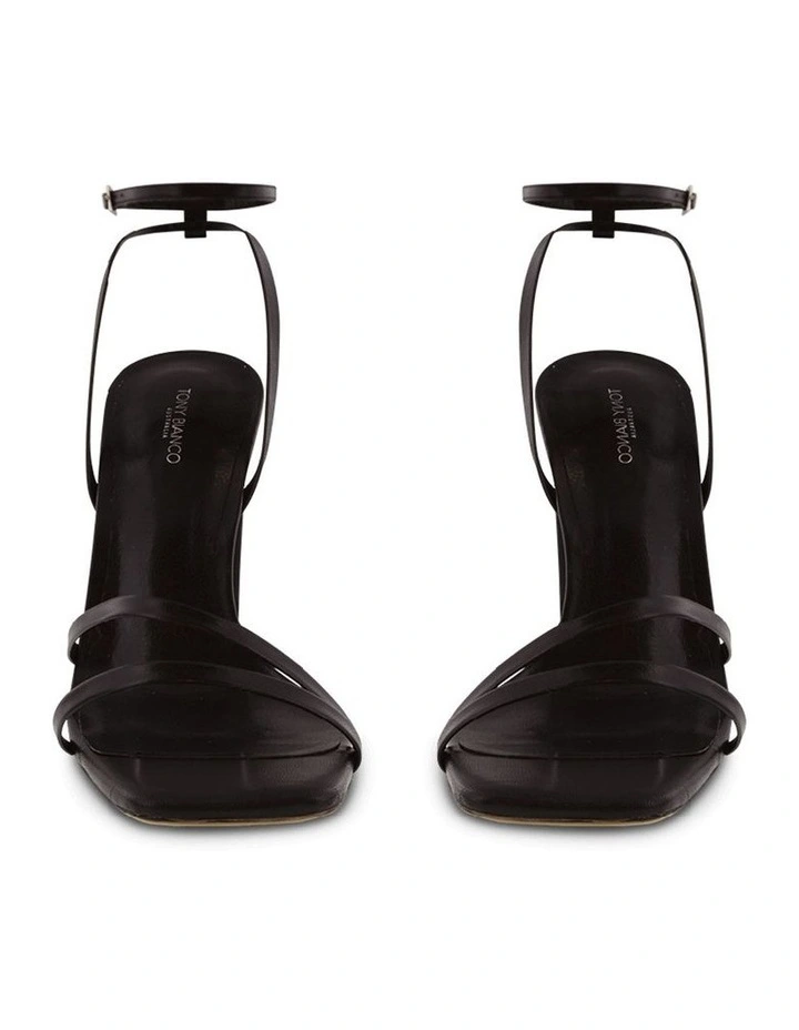 Fiance Black Kid Heels