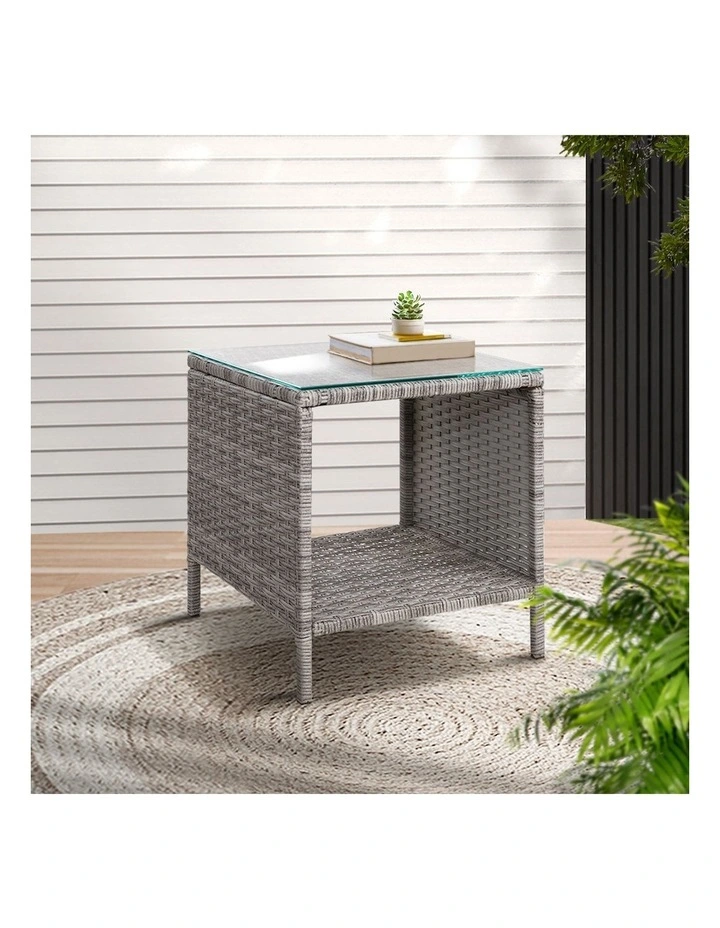 Side Table Coffee Patio in Grey