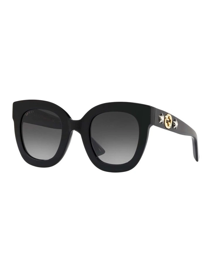 GG0208S Black Sunglasses