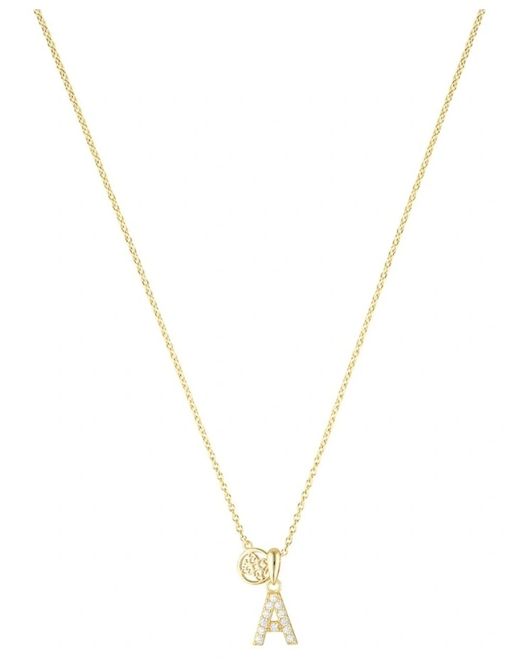 Georgini Luxury Letters Initial Pendant in Gold