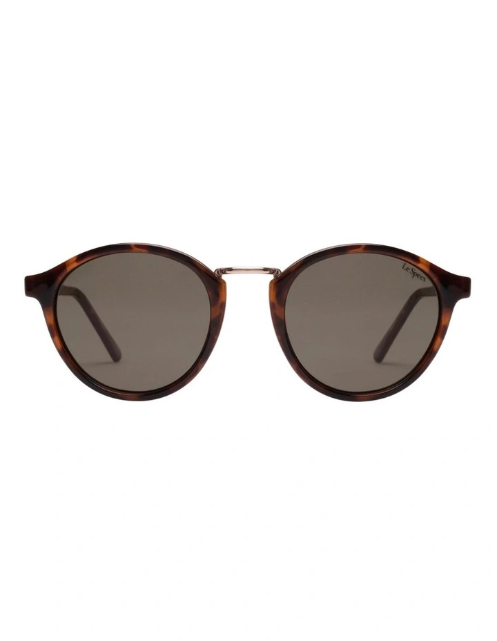 Paradox Tortoise Round Sunglasses