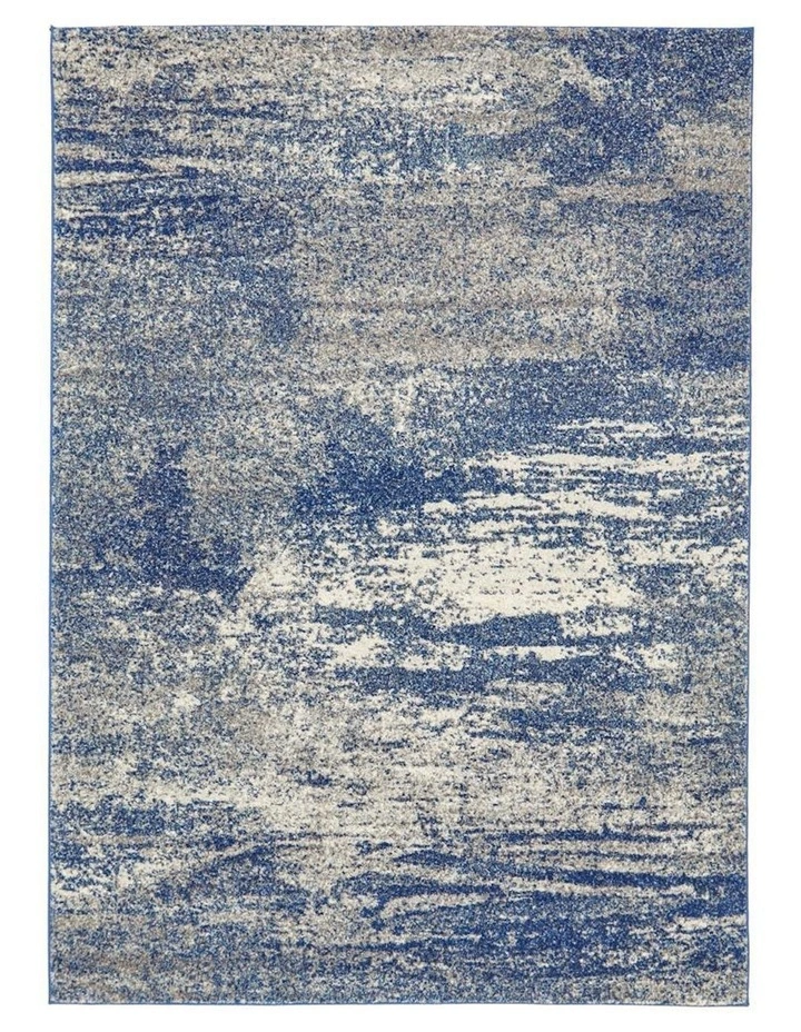Mirage Casandra Dunescape Modern Rug in Blue