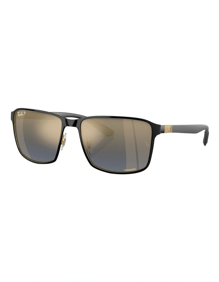 Chromance Polarised RB3721CH Sunglasses in Black